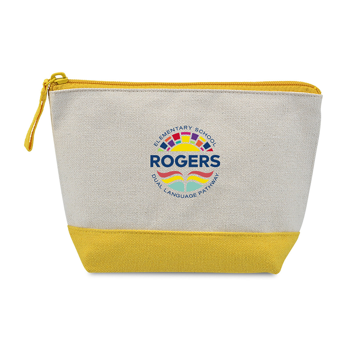 Canvas Zippered Pouch