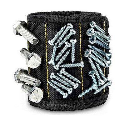Magnetic Wristband for Holding Screws, Nails and Drill Bits Powerful Neodymium Magnetic Tool Holder