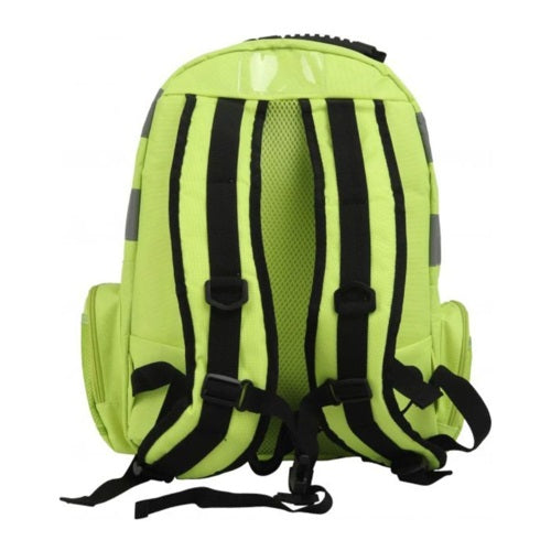 Hi Viz Reflective Tape Utility Safety Backpack
