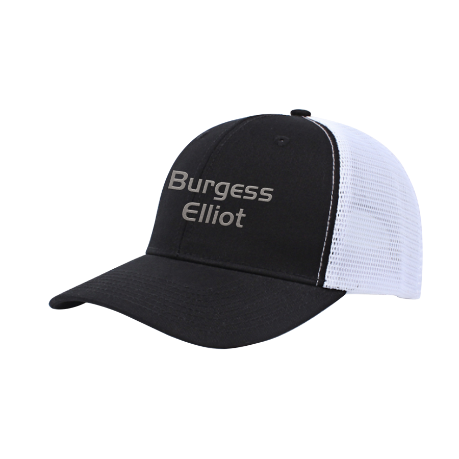 Cotton Trucker Cap w/ Mesh Back - 6 Panel