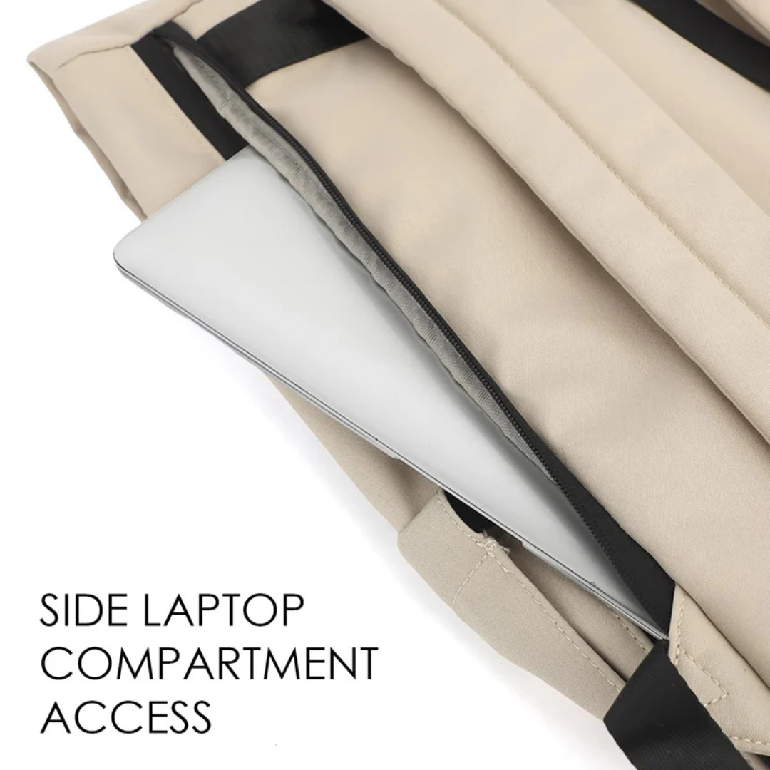 Roll Top Laptop Backpack