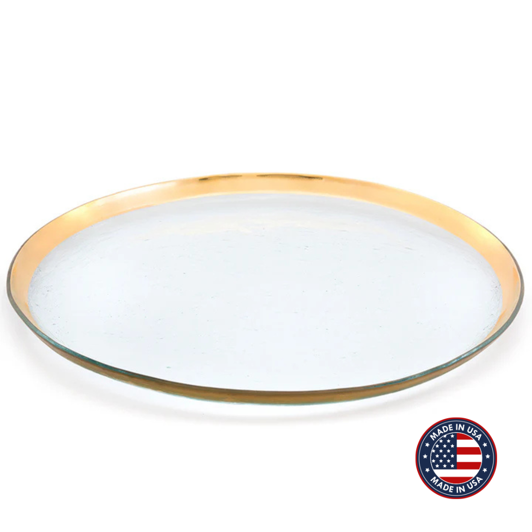 Large Circular Serving Tray