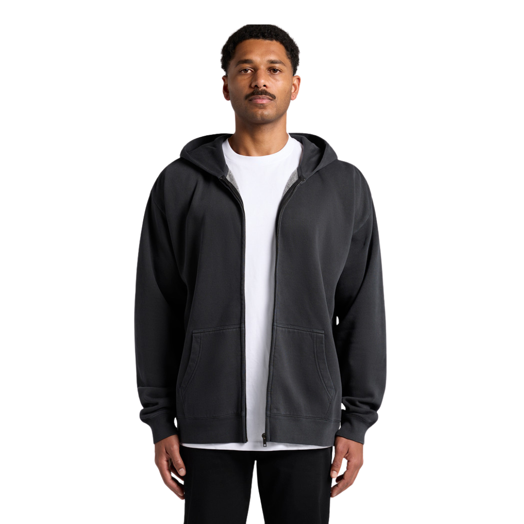 Relax Faded Zip Hood